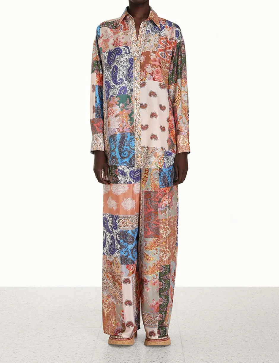 Online ZIMMERMANN Devi Manstyle Shirt