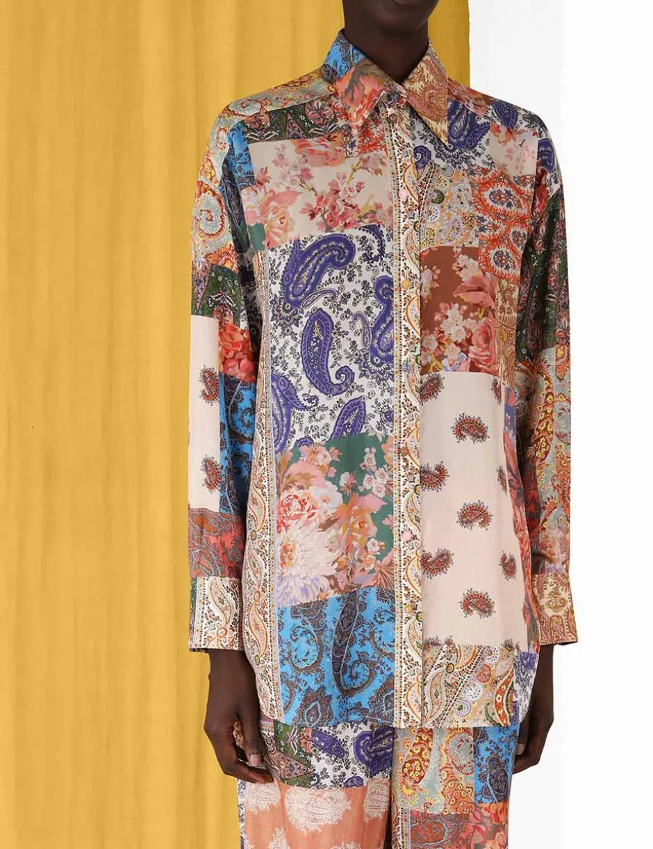 Online ZIMMERMANN Devi Manstyle Shirt
