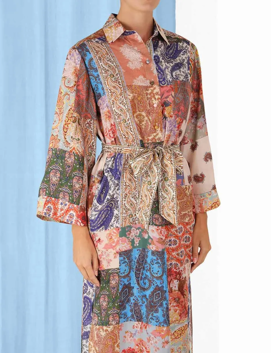 Discount ZIMMERMANN Devi Midi Shirt Dress
