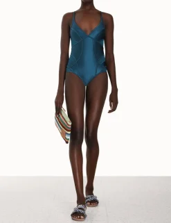 Discount ZIMMERMANN Devi Panelled Mesh 1Pc