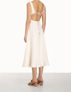 Discount ZIMMERMANN Devi Panelled Midi Dress