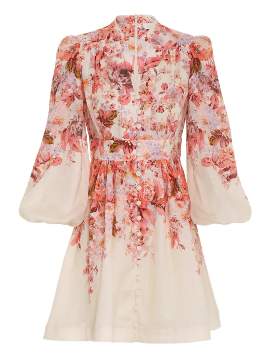 Best ZIMMERMANN Devi Plunge Mini Dress