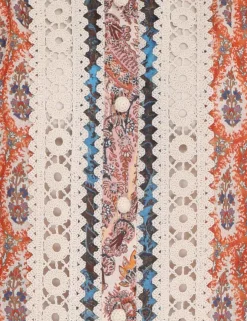 New ZIMMERMANN Devi Spliced Billow Blouse