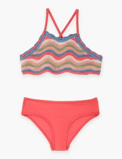 Sale ZIMMERMANN Devi Textured Knit Bikini