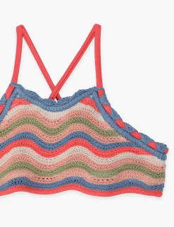 Sale ZIMMERMANN Devi Textured Knit Bikini