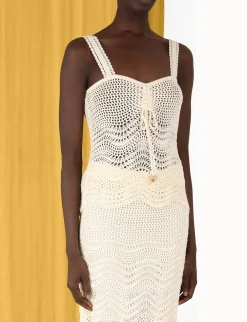 Best ZIMMERMANN Devi Textured Knit Tank