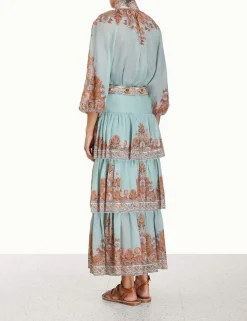 ZIMMERMANN Devi Tiered Skirt