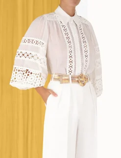 Clearance ZIMMERMANN Devi Tuck Pant