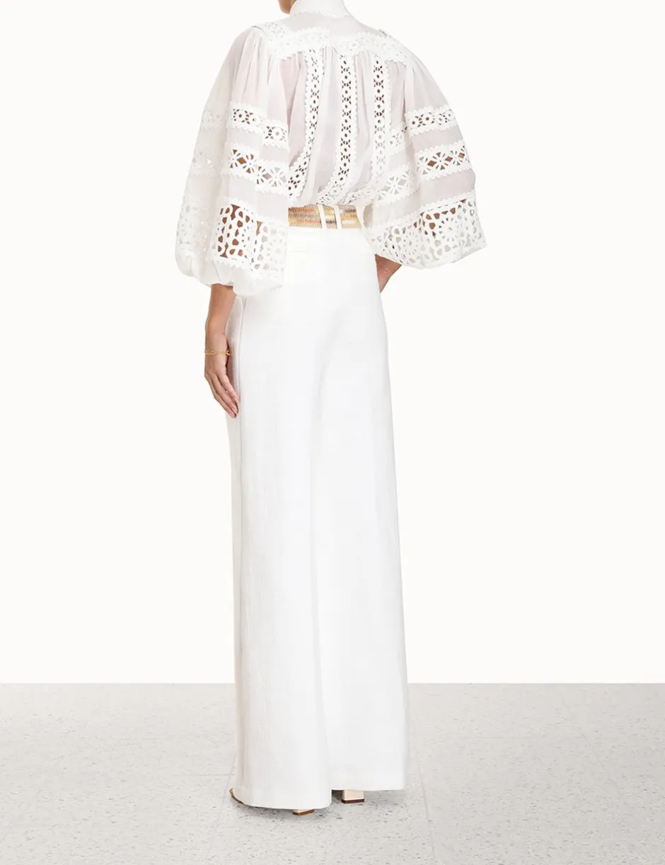Online ZIMMERMANN Devi Tuck Pant