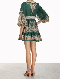 Best ZIMMERMANN Devi Wrap Mini Dress