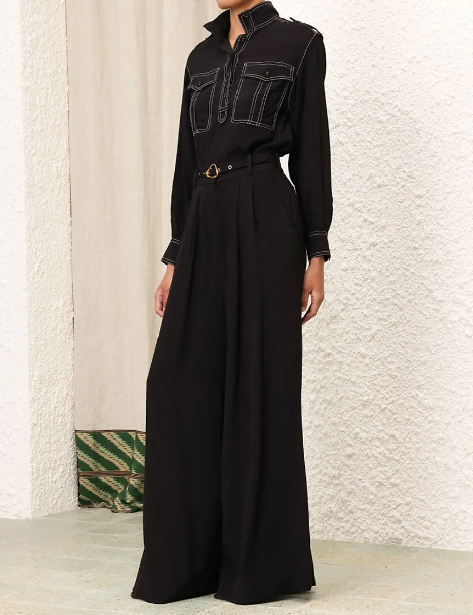 Outlet ZIMMERMANN Double Tuck Pant