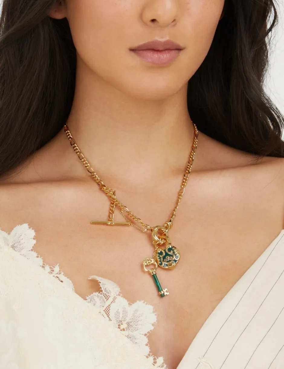Hot ZIMMERMANN Enamel Locket Necklace