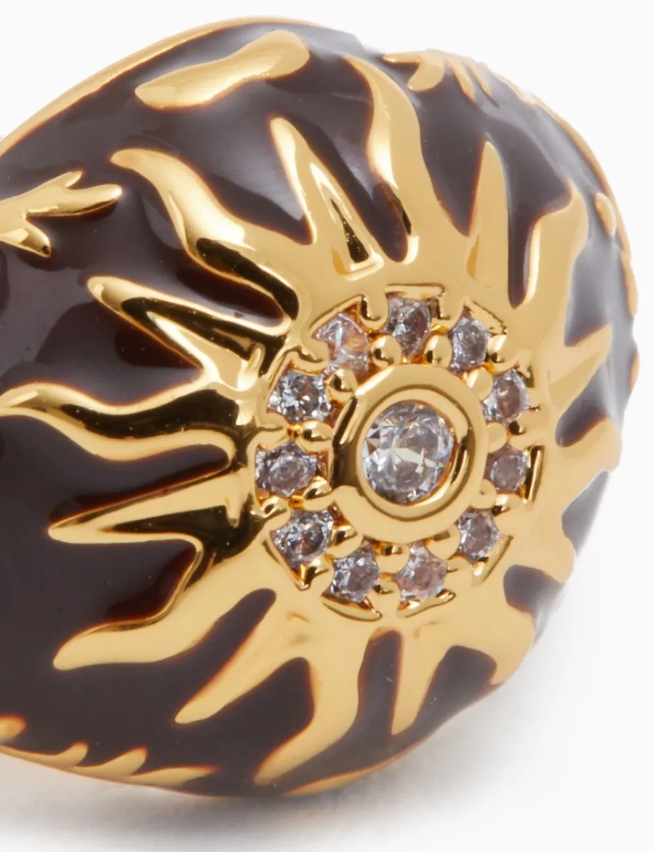 New ZIMMERMANN Enamel Signet Earring