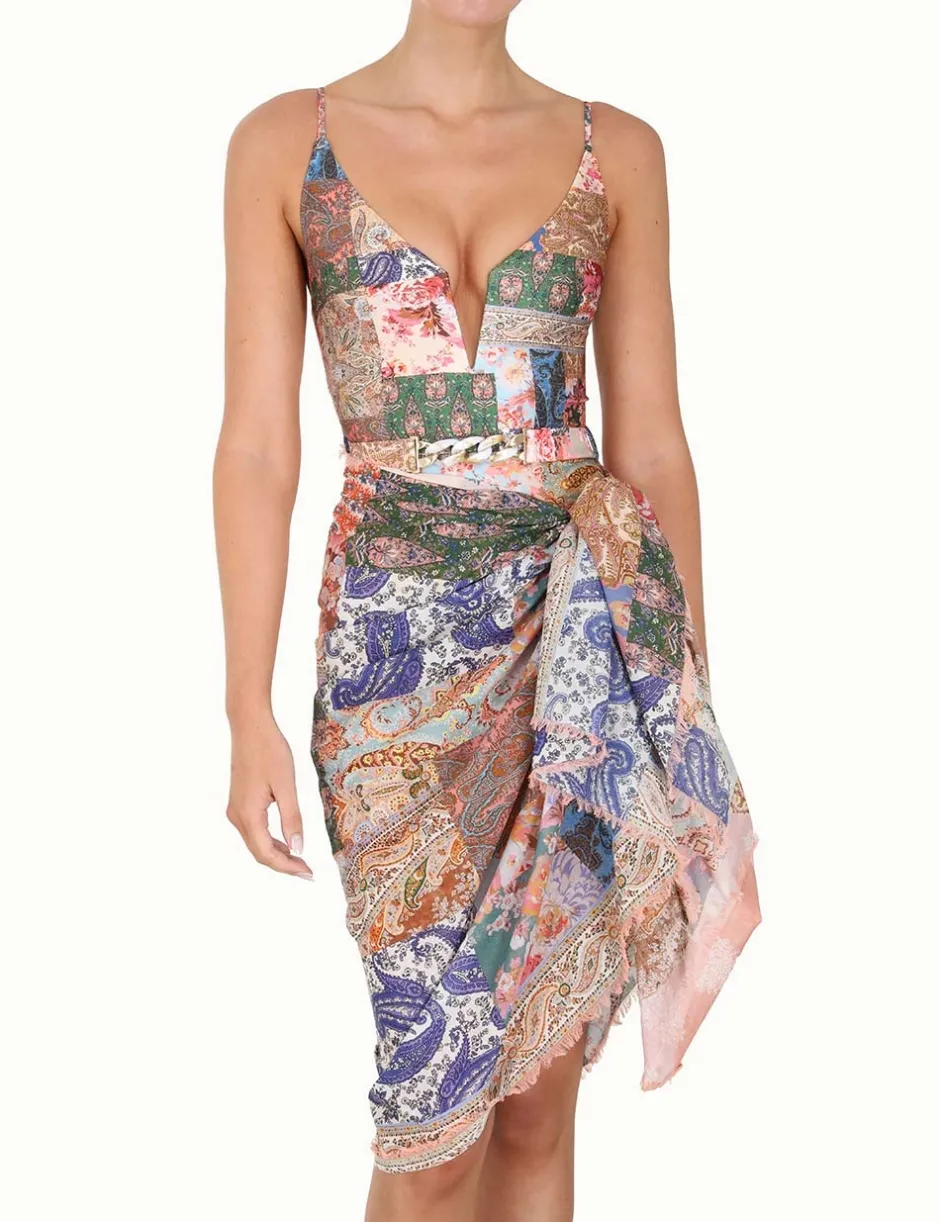 New ZIMMERMANN Fringe Cotton Pareo