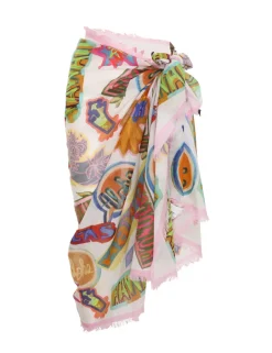 New ZIMMERMANN Fringe Cotton Pareo