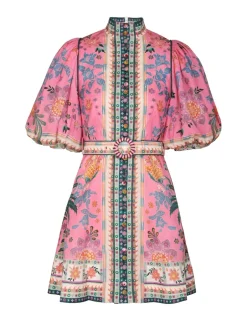 Online ZIMMERMANN Ginger Buttoned Mini Dress