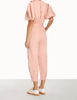 New ZIMMERMANN Ginger Denim Barrel Pant