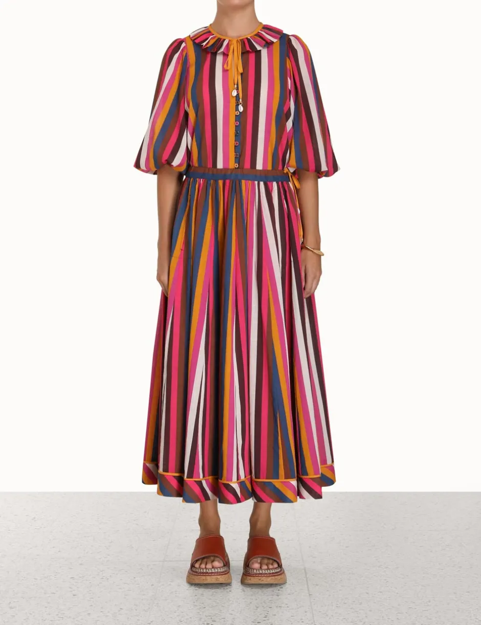 Sale ZIMMERMANN Ginger Draw Flare Skirt