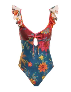 Discount ZIMMERMANN Ginger Frill Shoulder 1Pc