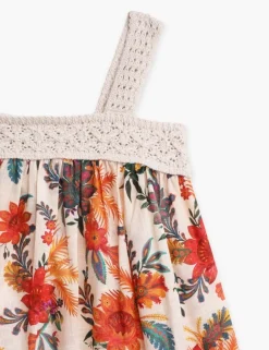 Best ZIMMERMANN Ginger Knit Trim Dress