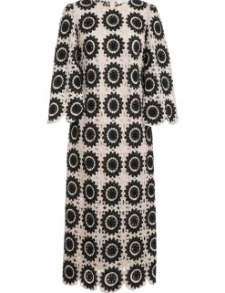 Outlet ZIMMERMANN Ginger Lace Midi Dress