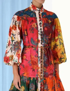 Hot ZIMMERMANN Ginger Lantern Mini Dress