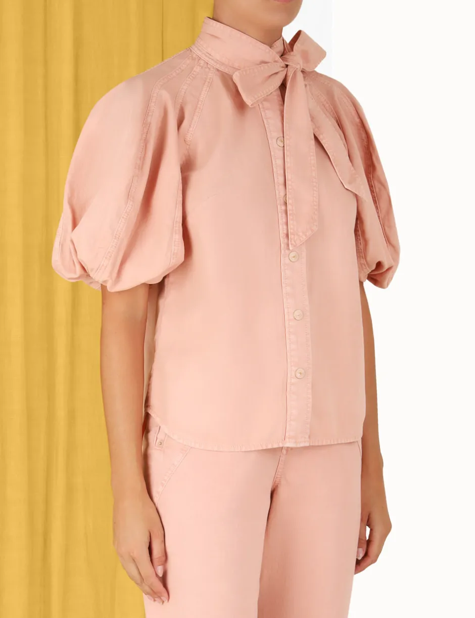 Sale ZIMMERMANN Ginger Lantern Sleeve Shirt