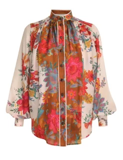 New ZIMMERMANN Ginger Relaxed Blouse