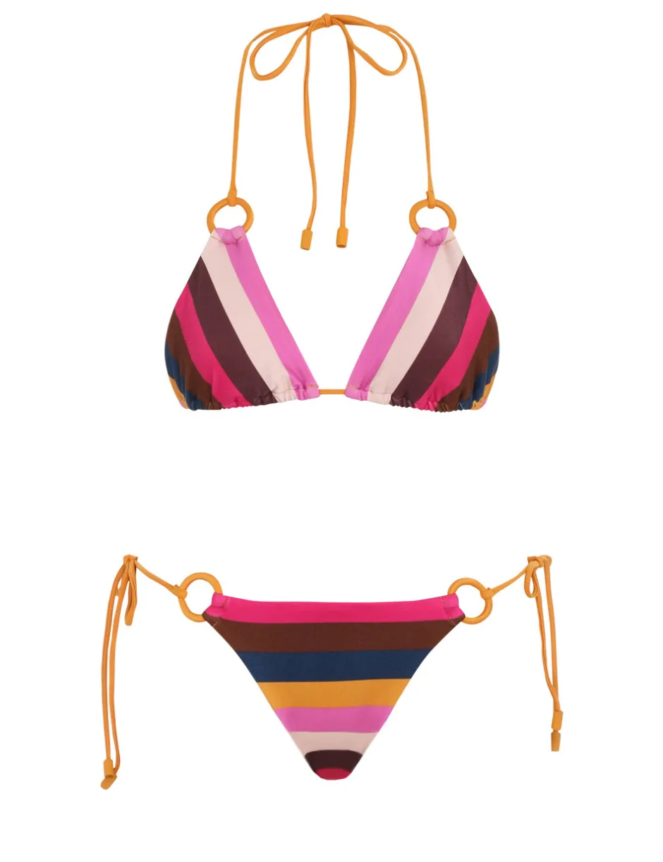 Hot ZIMMERMANN Ginger Ring Tie Bikini