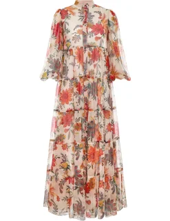 Discount ZIMMERMANN Ginger Tiered Midi Dress