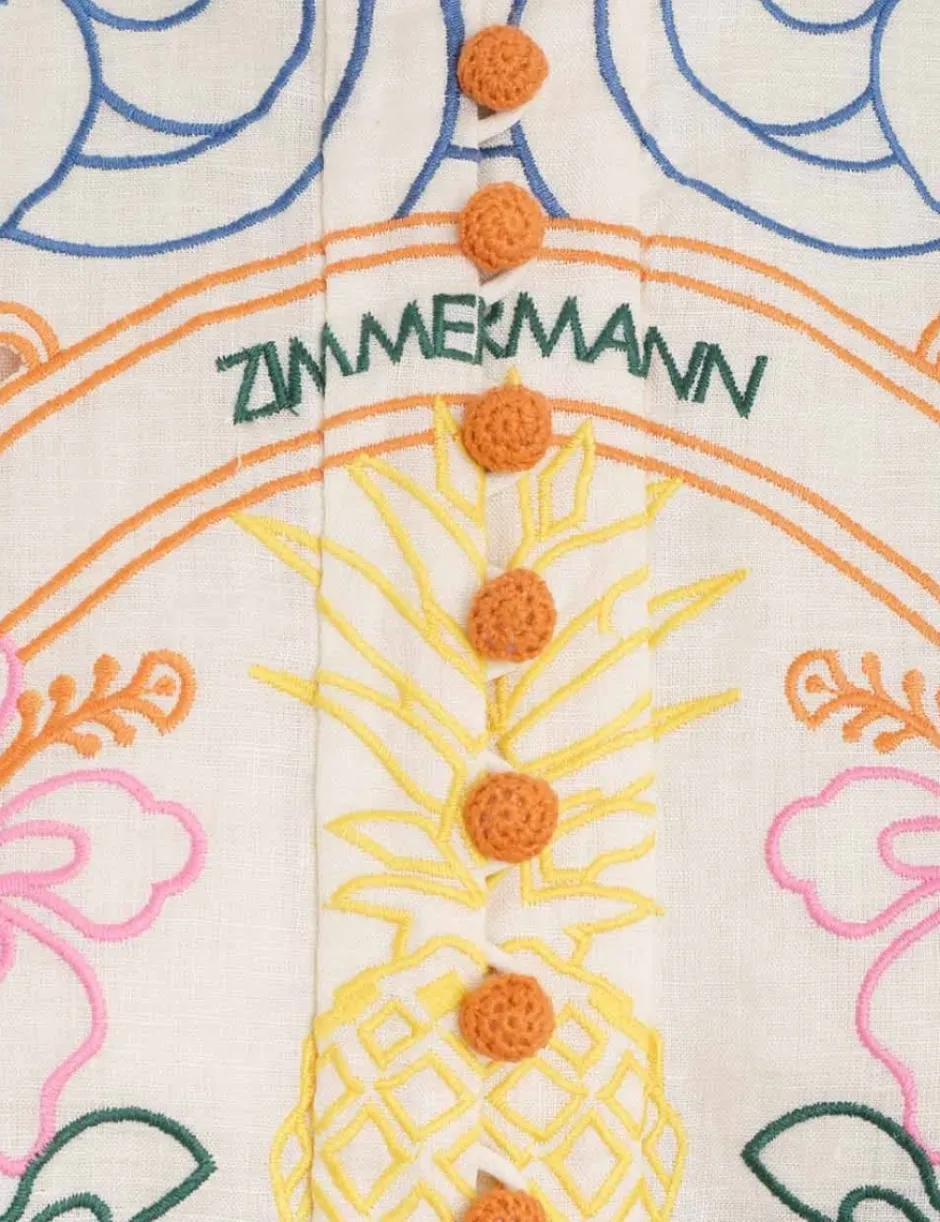 Clearance ZIMMERMANN Ginger Tropical Shirt