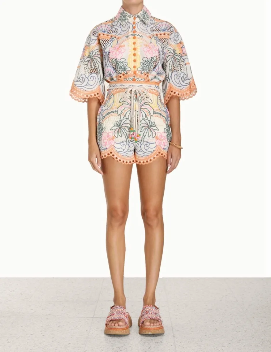 Hot ZIMMERMANN Ginger Tropical Shirt
