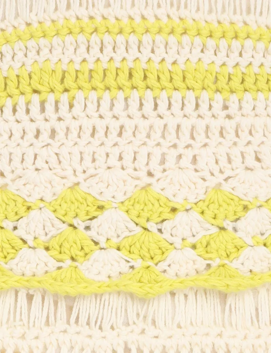 Outlet ZIMMERMANN Halcyon Crochet Frill Mini