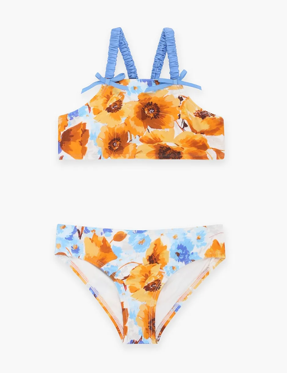 Hot ZIMMERMANN Halcyon Gathered Strap Bikini