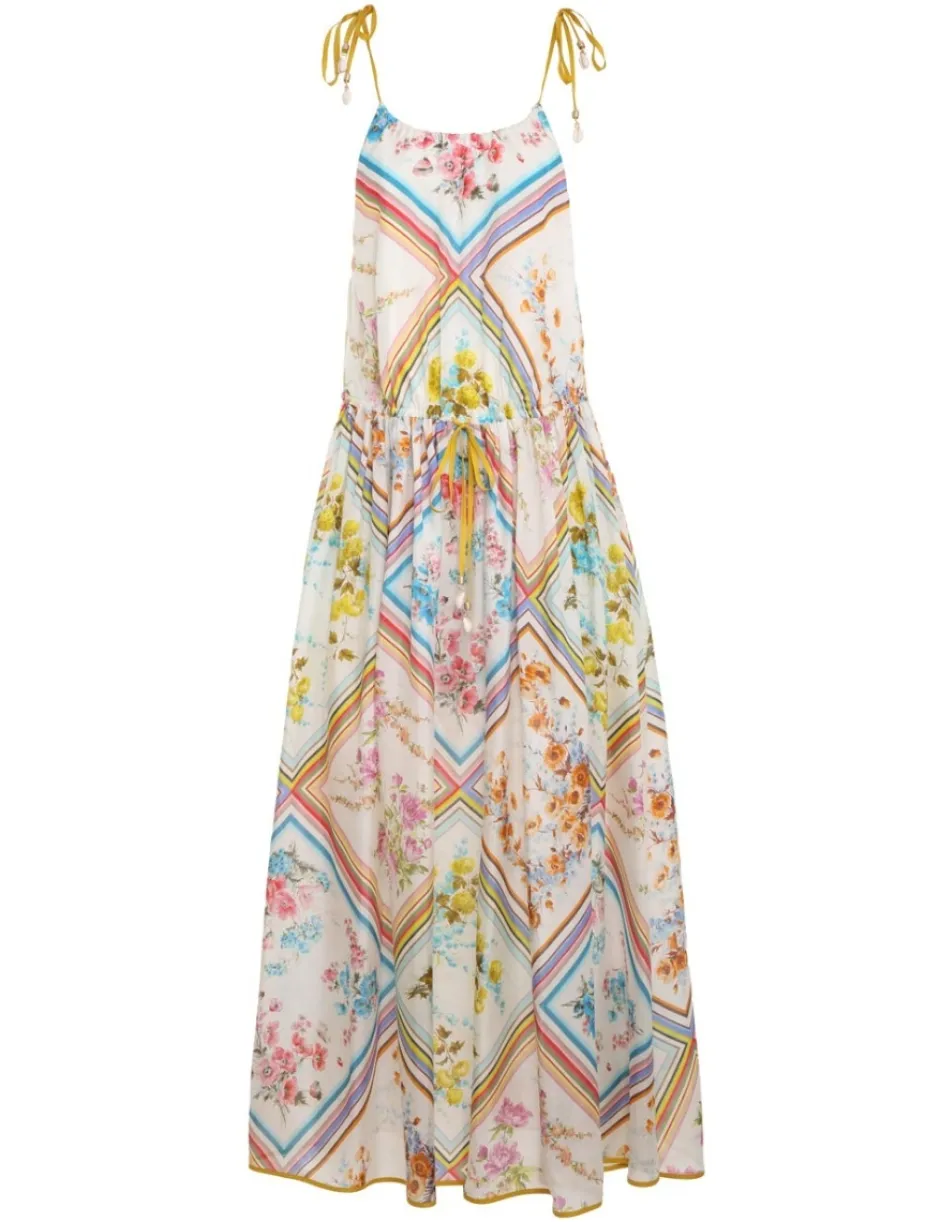 Best ZIMMERMANN Halcyon Halter Scarf Dress