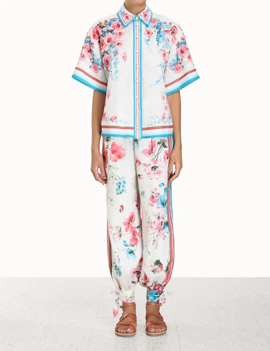 Outlet ZIMMERMANN Halcyon Oversized Shirt