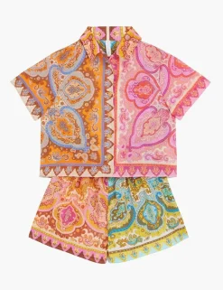 Hot ZIMMERMANN Halcyon Paisley Shirt