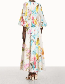 Best ZIMMERMANN Halcyon Panelled Maxi Dress