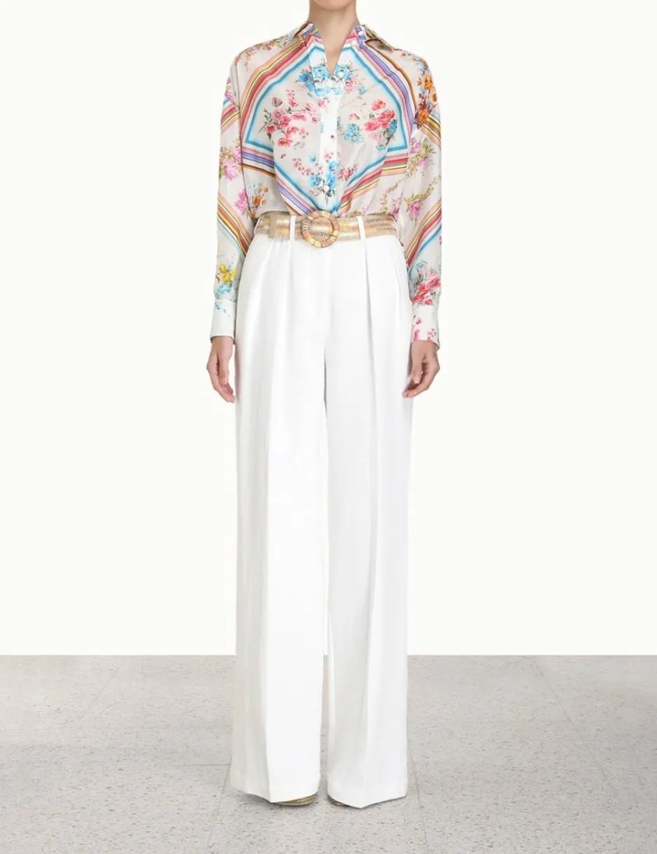 Clearance ZIMMERMANN Halcyon Relaxed Shirt