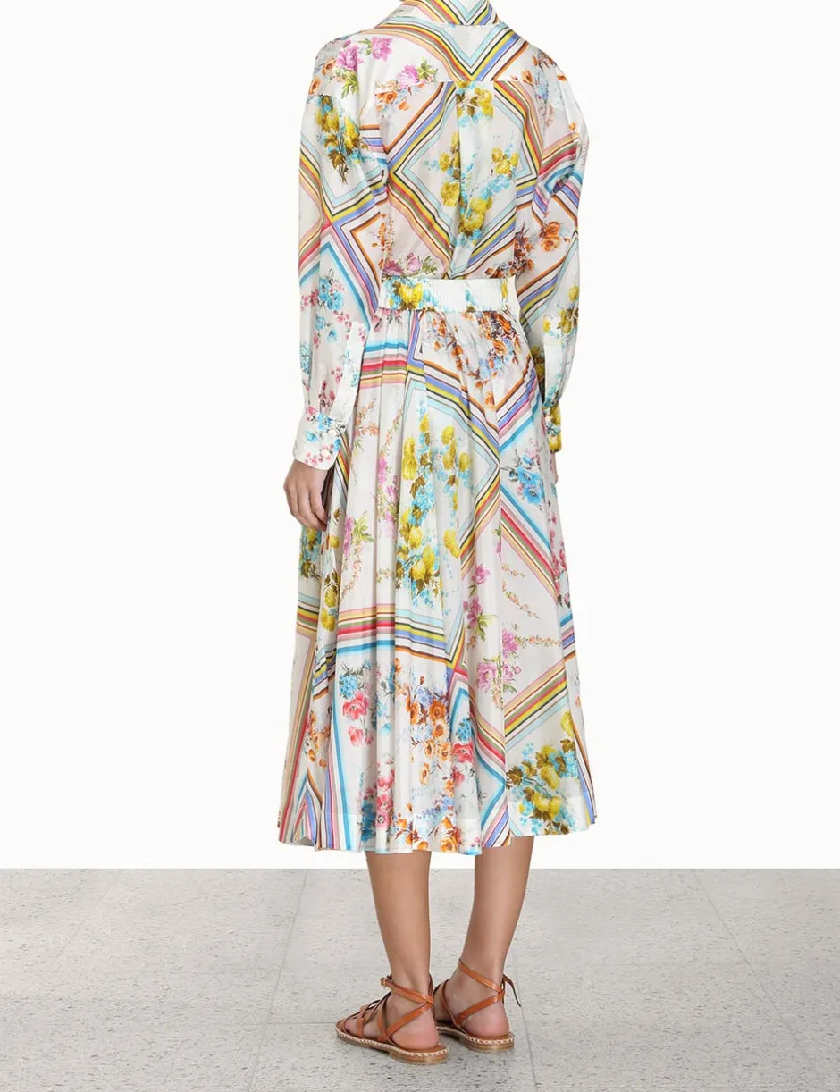 Outlet ZIMMERMANN Halcyon Relaxed Shirt