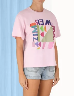 Outlet ZIMMERMANN Halcyon Relaxed Tee
