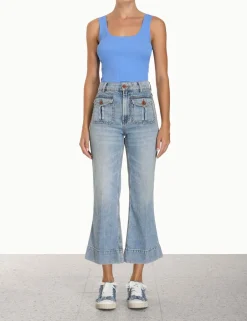Clearance ZIMMERMANN Halcyon Scoop Neck Tank
