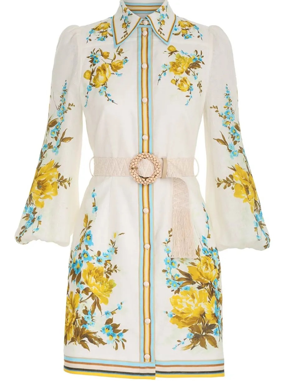 Online ZIMMERMANN Halcyon Shirt Dress