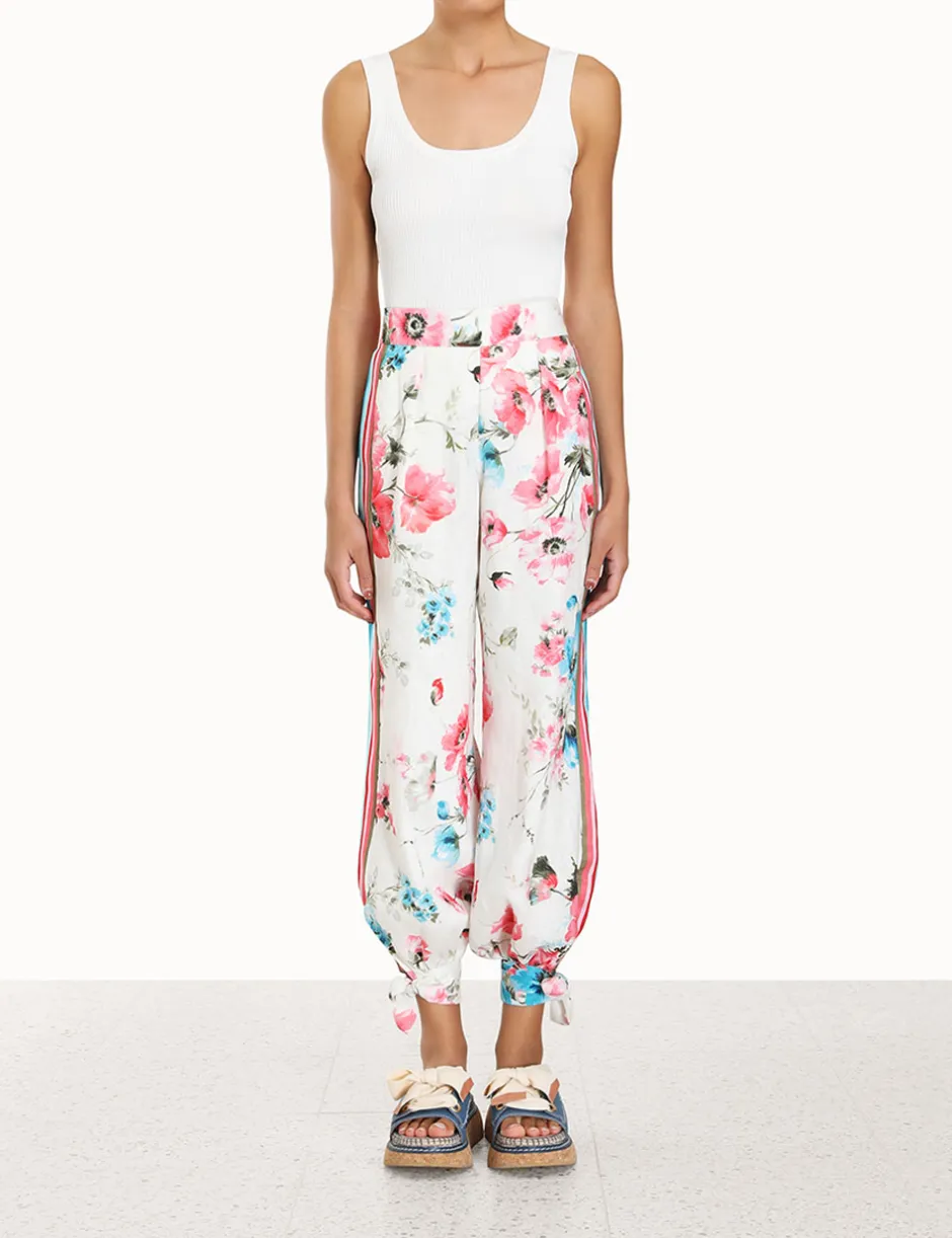 Discount ZIMMERMANN Halcyon Stripe Harem Pant