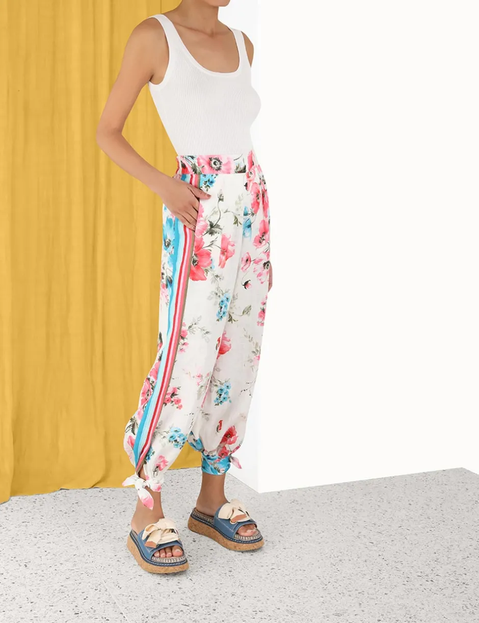 Discount ZIMMERMANN Halcyon Stripe Harem Pant
