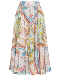 Hot ZIMMERMANN Halcyon Swing Skirt