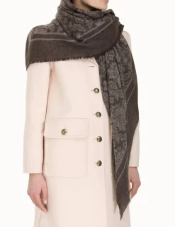 Clearance ZIMMERMANN Jacquard Square Scarf