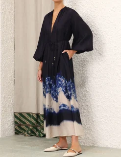 New ZIMMERMANN Junie Billow Maxi Dress