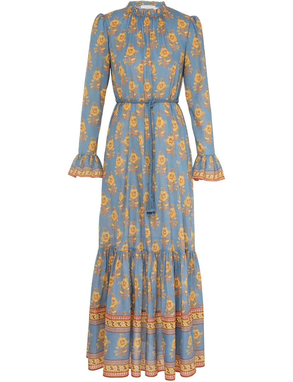 Sale ZIMMERMANN Junie Frill Midi Dress
