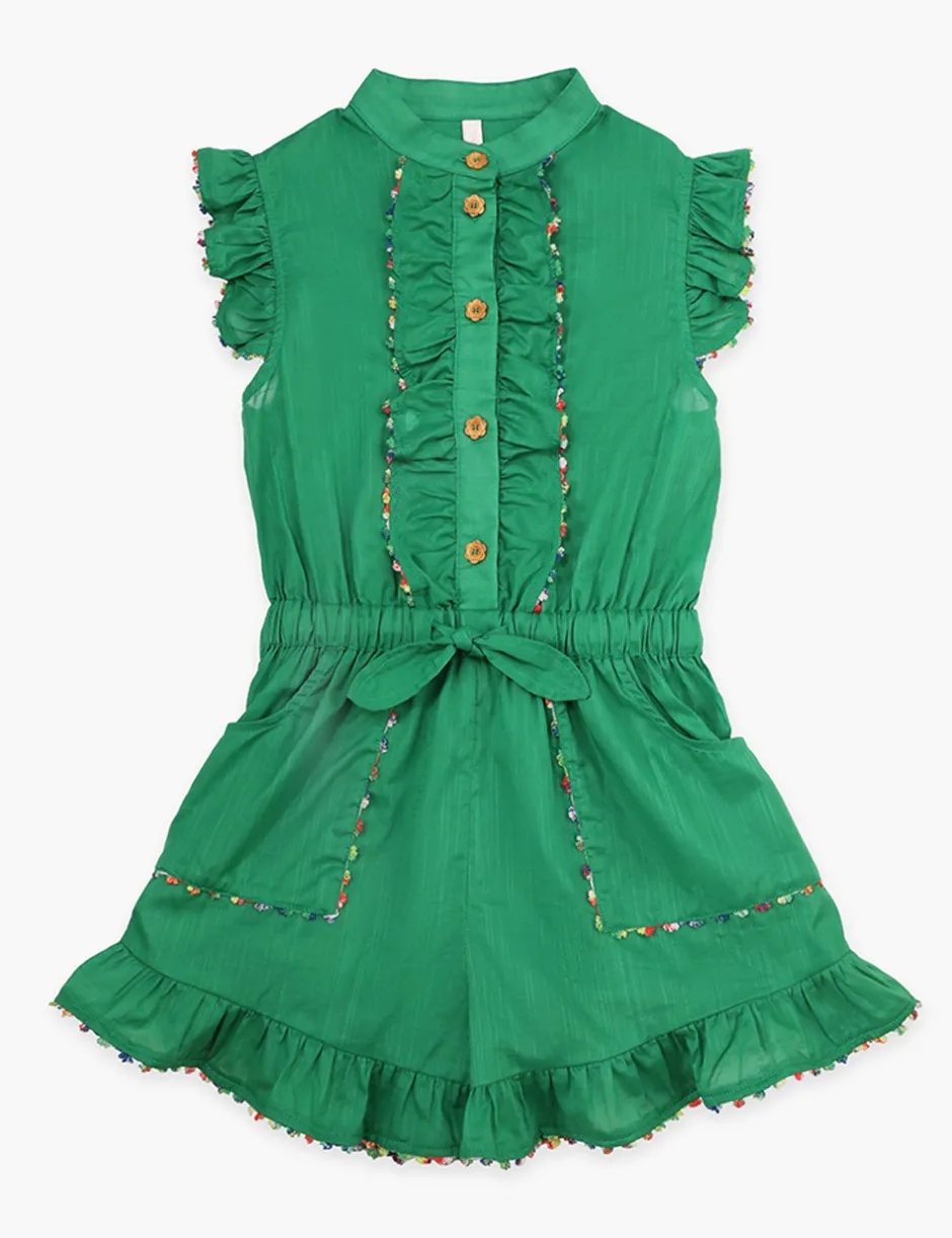 ZIMMERMANN Junie Frill Playsuit